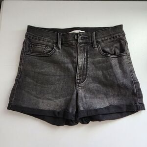 Pacsun Women's Black Denim Shorts Size 26